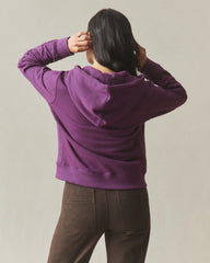 Women's Relaxed Classic Full Zip - Italian Plum