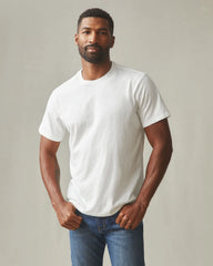 Men's Premium Slub Crew Tee - Bone