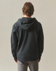 Men's Relaxed Classic Full Zip - Black