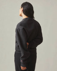 Unisex American Vintage Crew Sweatshirt - Washed Black