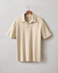 Men's Hemp Polo - Plaza Taupe