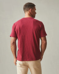 Men's Premium Slub Crew Tee - Syrah