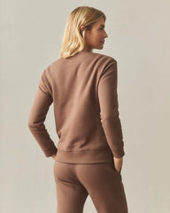 Women's Midweight Crewneck - Soft Silt