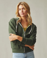 Women's Midweight Full Zip - Loden