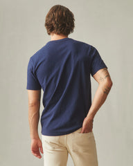 Men's Premium Slub Crew Tee - Navy