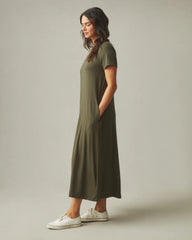 Women's Flex Maxi Dress - Olive