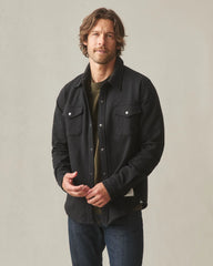 Unisex Redwood Fleece Overshirt - Black
