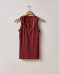 Women's Rib Tank - Winery