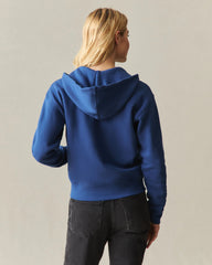 Women's Midweight Full Zip - Estate Blue