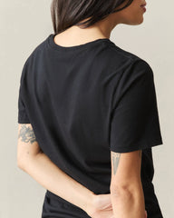 Women's Classic Cotton Crew Tee - Black