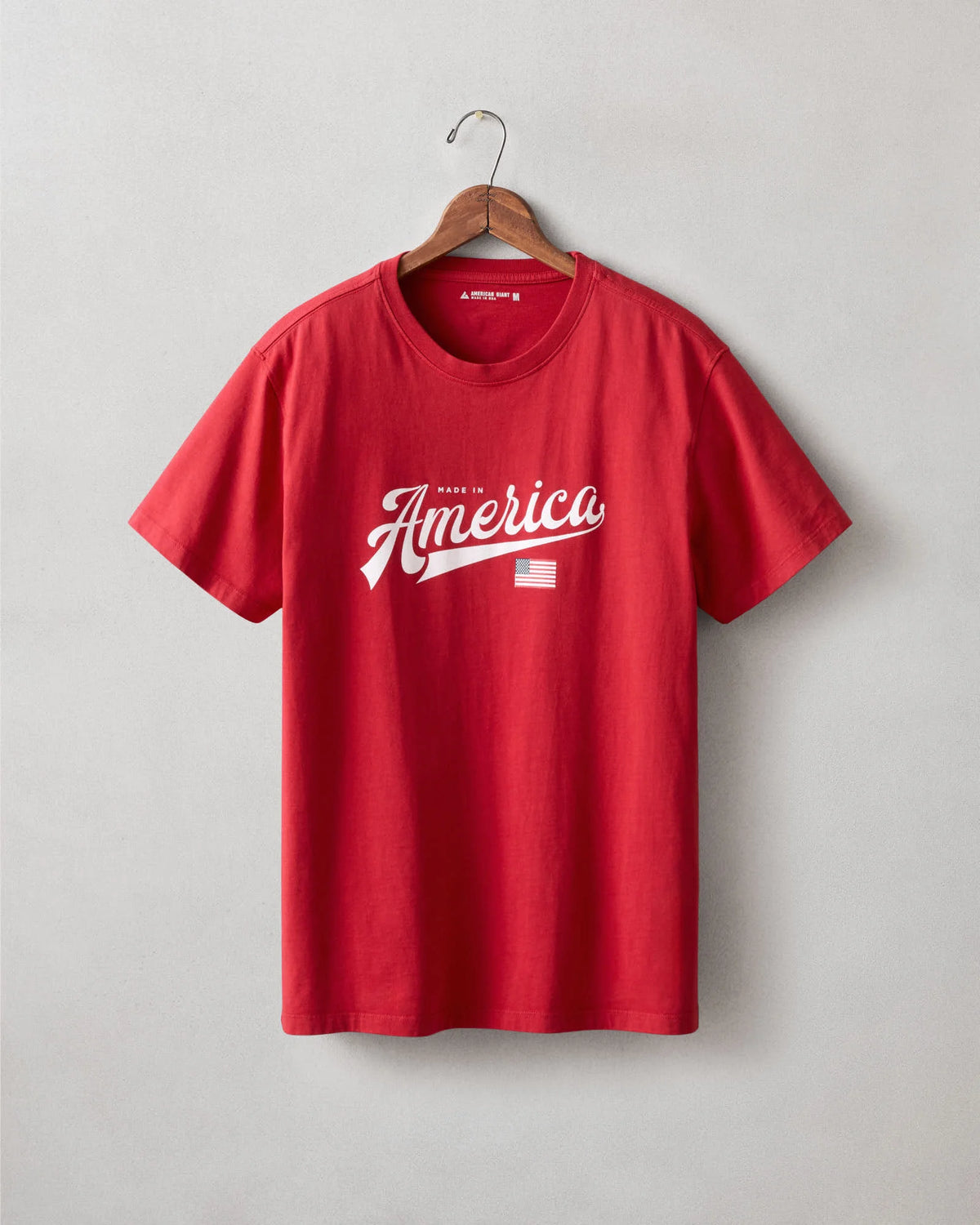 Unisex American Made Tee - Pompeian Red