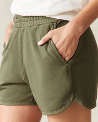 Women's Weekend Short - Olive Night