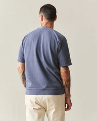 Men's French Terry Tee - Vintage Crown Blue