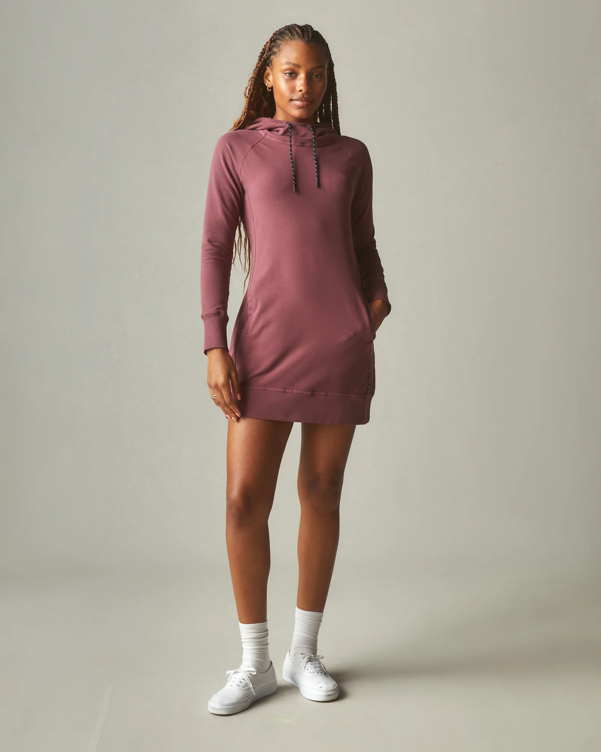 Women's Hoodie Dress - Wild Ginger