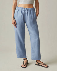 Women's Linen Pant - Beach Horizon