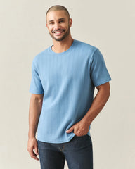 Men's Pointelle Crew Tee - Stellar