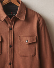 Men's Redwood Fleece Overshirt - Cappuccino