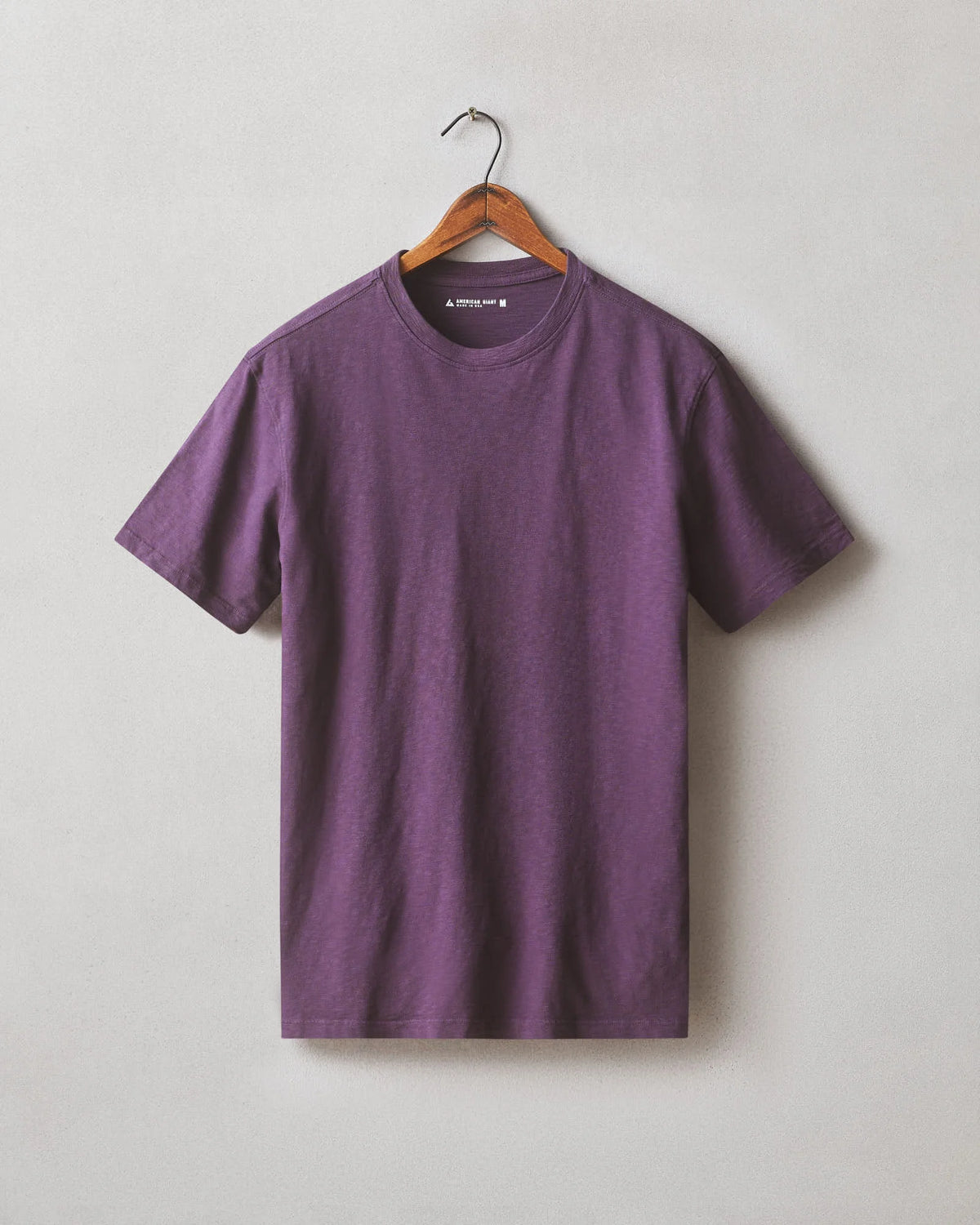 Men's Premium Slub Crew Tee - Hortensia