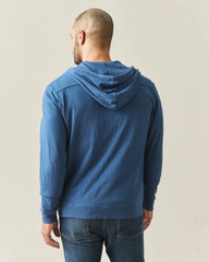 Men's Summer Full Zip - Ensign Blue