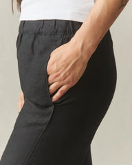 Women's Linen Pant - Meteorite