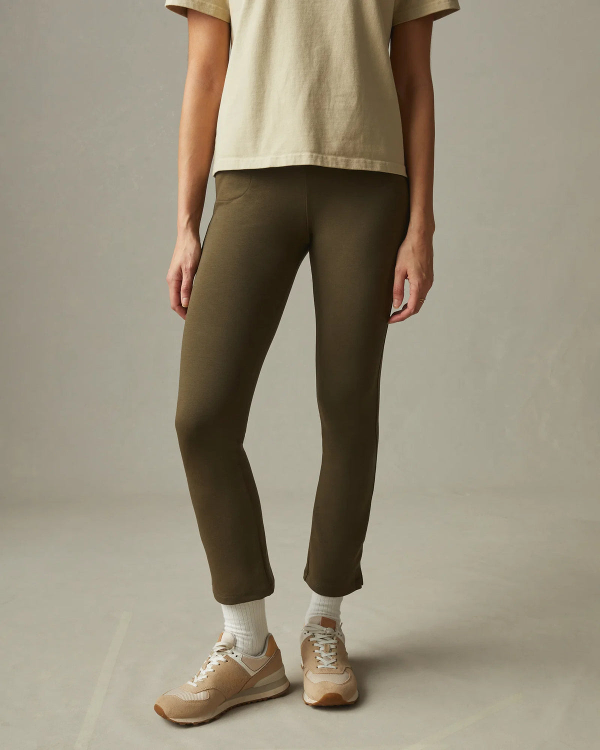 Ponte Kick Flare Pant - Beech