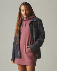 Women's Hoodie Dress - Wild Ginger