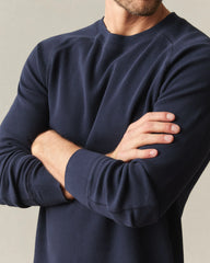 Men's Thermal Long Sleeve Crew Tee - True Navy