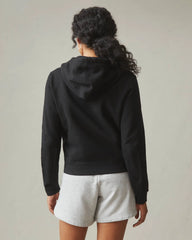 Women's Relaxed Classic Full Zip - Black