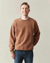 Unisex American Vintage Crew Sweatshirt - Stone Wash Toffee
