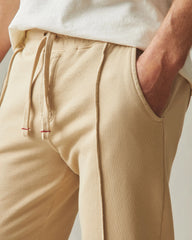 Men's Pintuck French Terry Jogger - Safari