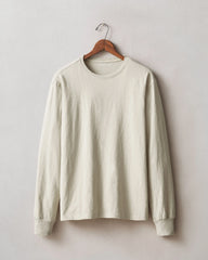 Men's Premium Slub Crew Tee Long Sleeve - Birch