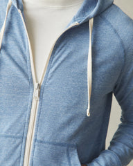Men's Lightweight Full Zip - Blue Jay Heather