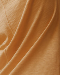 Women's Premium Slub Crew Tee - Golden Apricot