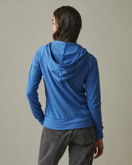 Women's Lightweight Full Zip - Essential Blue