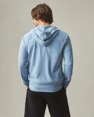Men's Lightweight Full Zip - Blue Jay Heather