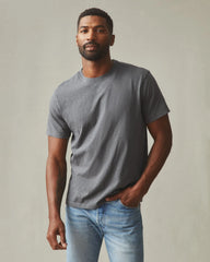 Men's Premium Slub Crew Tee - Iron