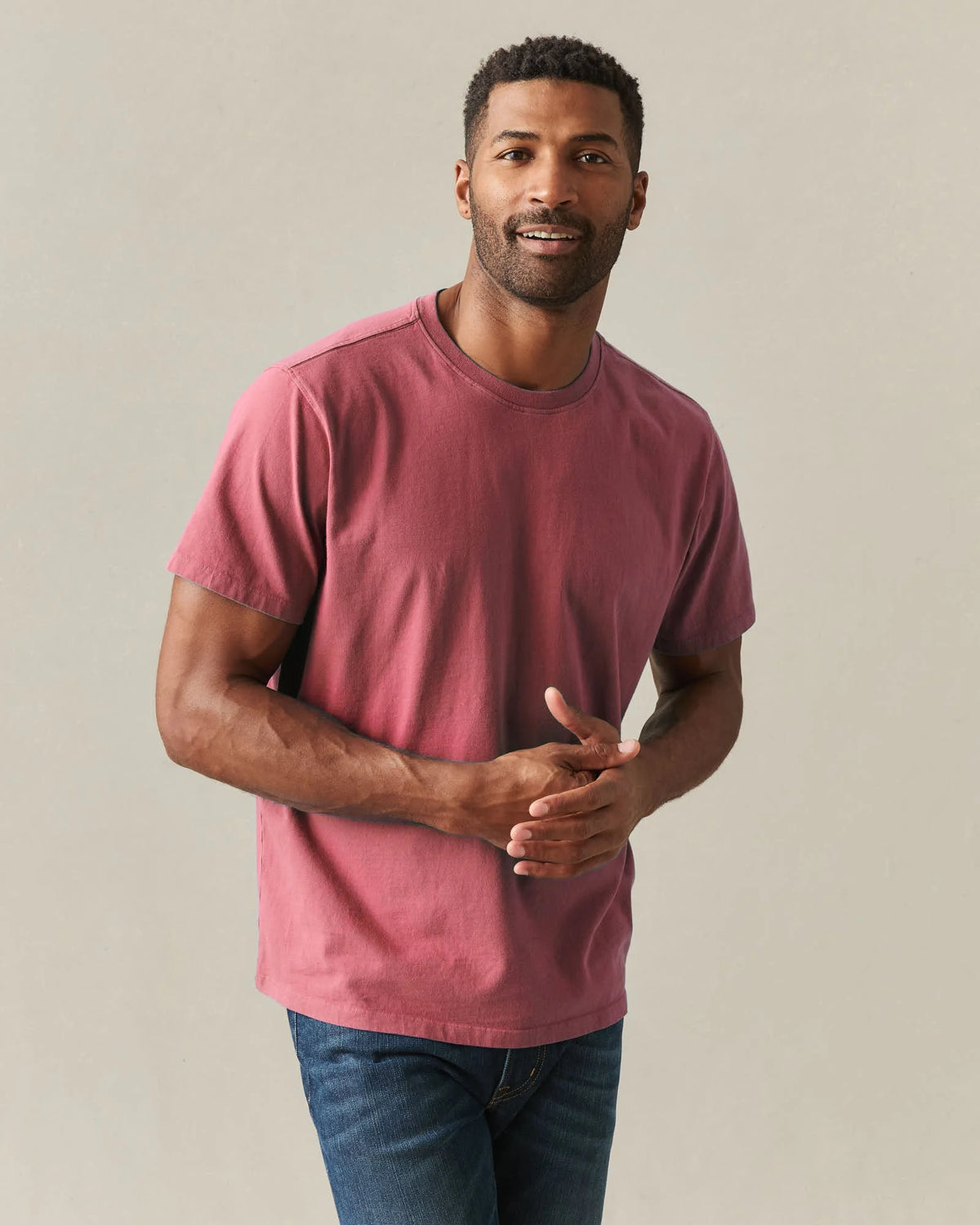 Men's Golden State Tee - Holly Berry