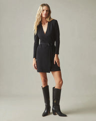 Women's Wrap Dress - Black