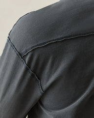 Men's Midweight Long Sleeve Tee - Black