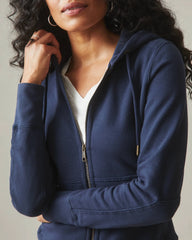 Women's Classic Full Zip - Oxford Blue